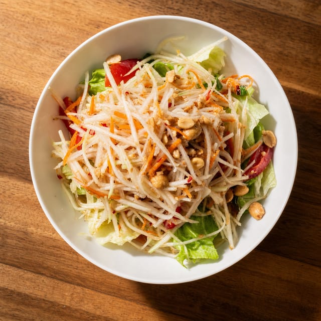 Green Papaya Salad.