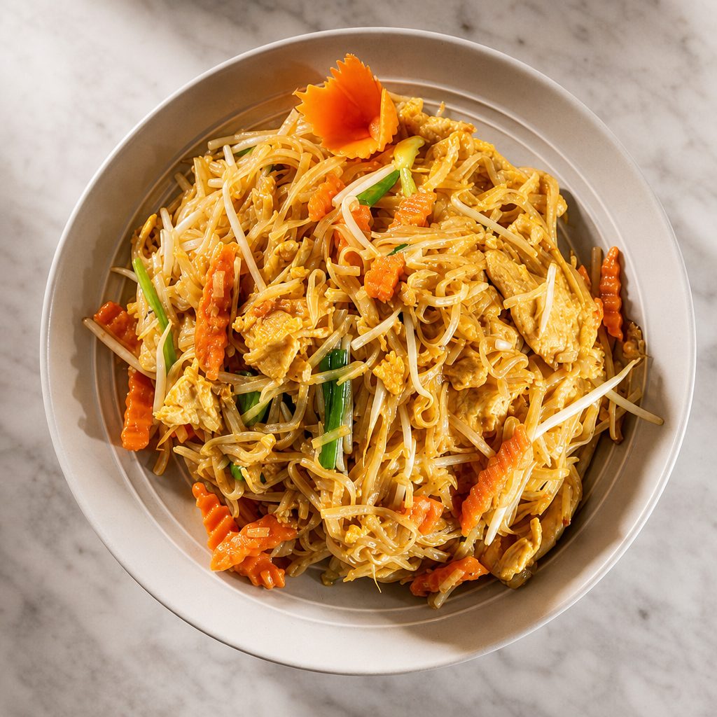 Sautéed Noodle Phuket style.